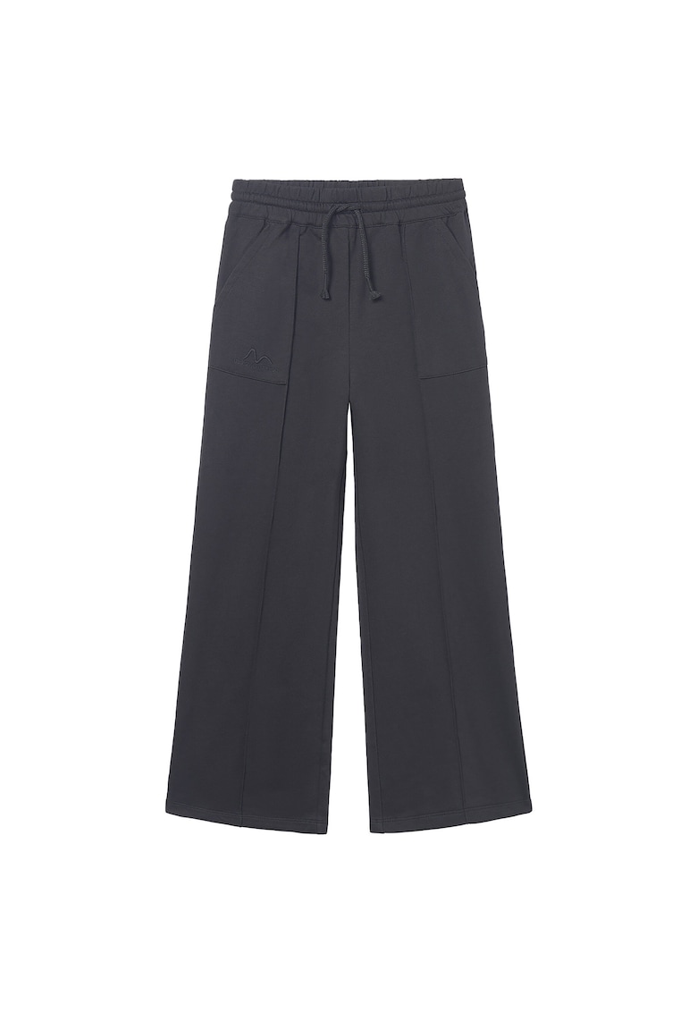 Pantaloni fetite - bumbac - negru -152cm