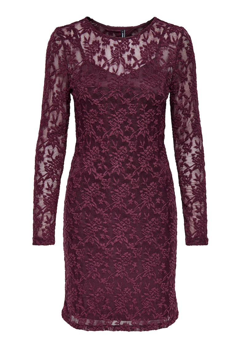 Only Rochie cocktail Dama - Mov - 100% poliester -
