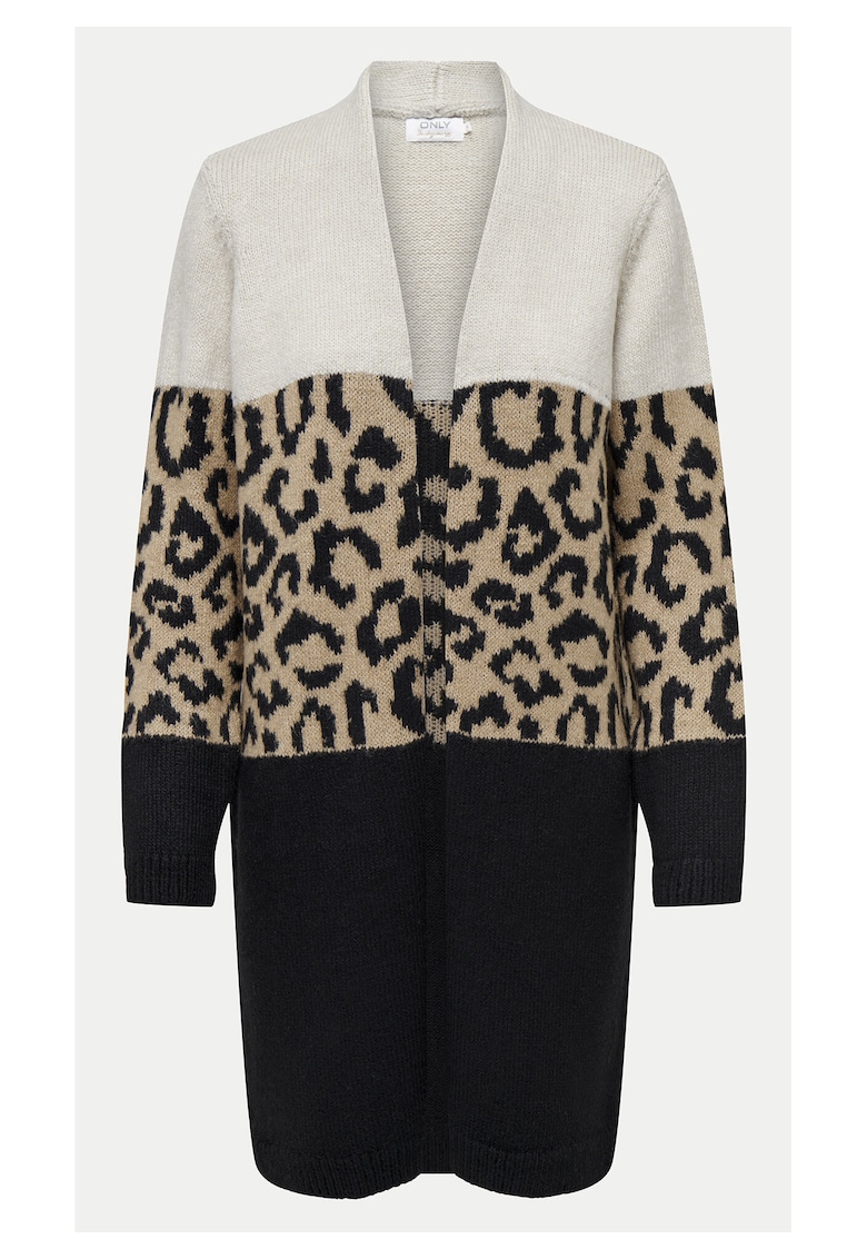 Cardigan de dama - bej - 81% acril - 19% poliester -