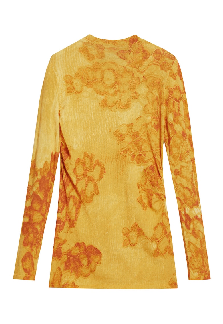 Bluza dama - galben - 62% viscoza - 38% poliamida