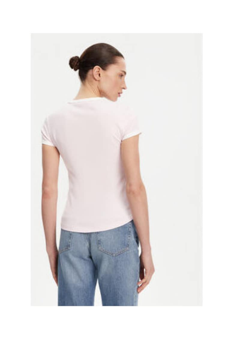 Tricou Dama - Roz - 100% bumbac -