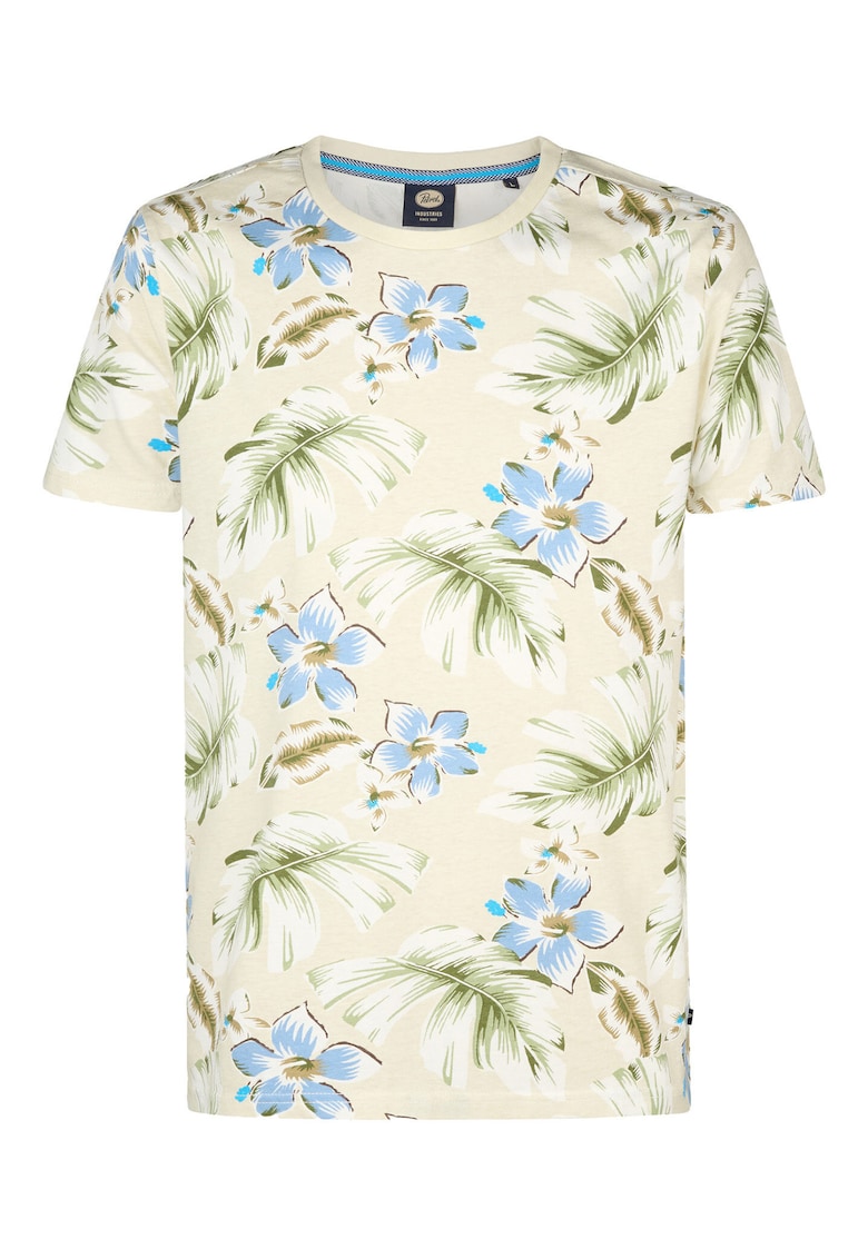 Tricou Barbati - Bej - 60% bumbac - 40% poliester