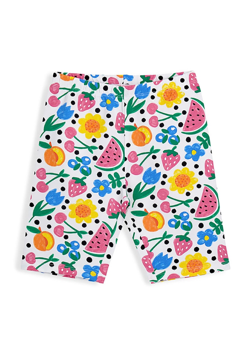 Sort sport Fetita - Colorat - 92% bumbac - 8% elastan - 5/6Y