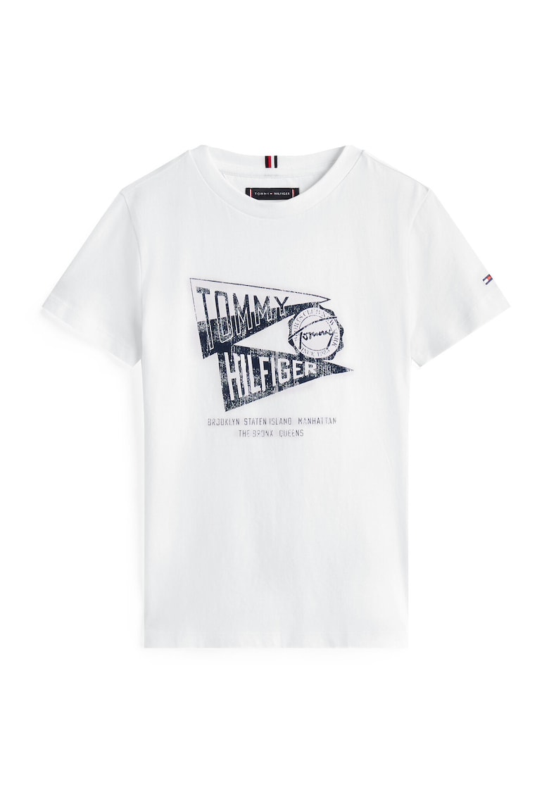Tricou Baiat - Alb - 100% bumbac - 14 ani