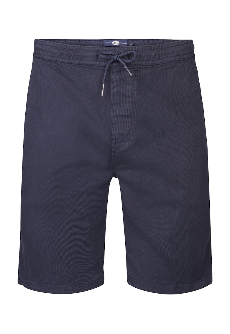 Pantaloni scurti din material textil Barbati - Bleumarin - 97% bumbac - 3% elastan - Bleumarin
