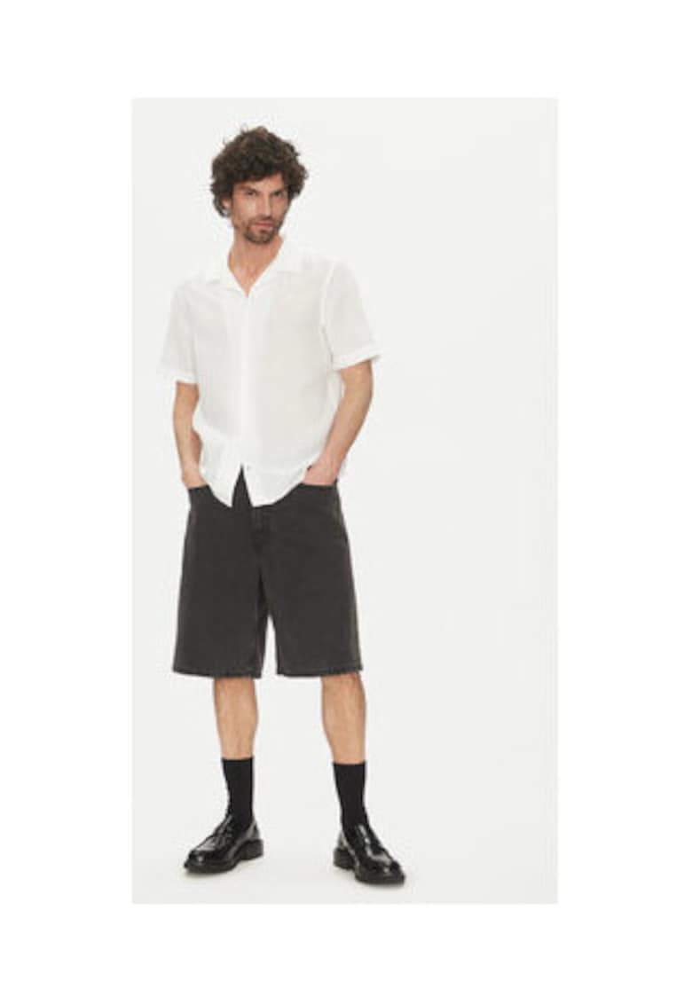 Camasa Barbati - Ecru - 60% in - 40% bumbac -