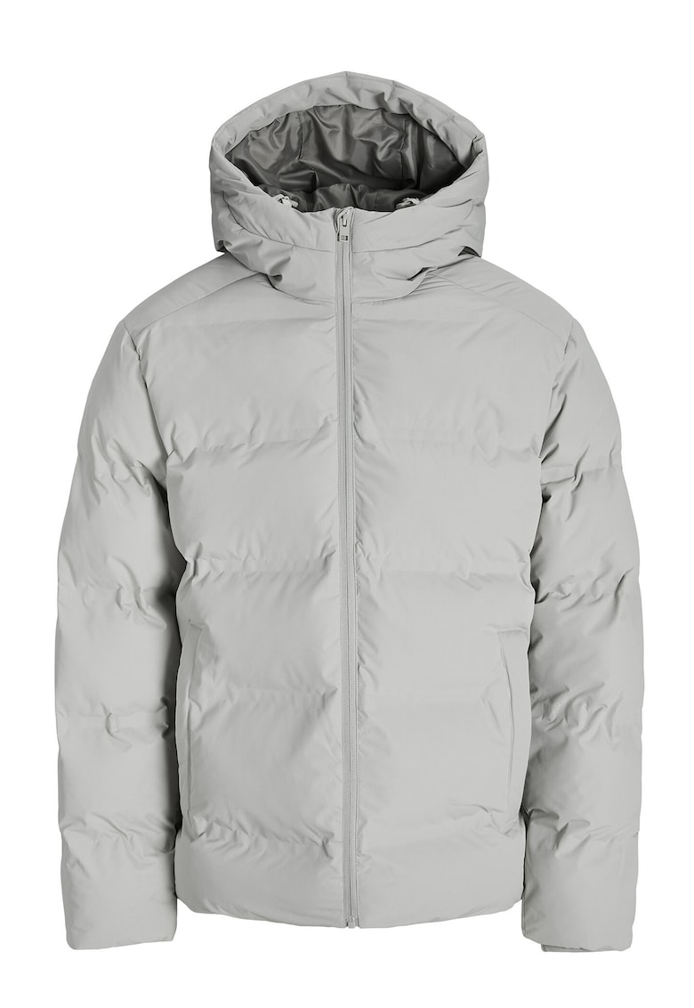 Geaca de iarna barbati - Jack Jones - gri - 100% poliester