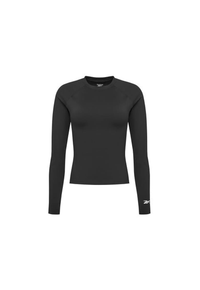 Bluza sport dama - negru - 82% poliester - 18% elastan