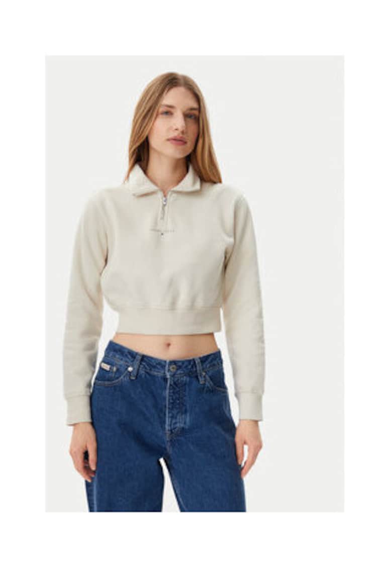Bluza dama Bej - Material mixt - Bej