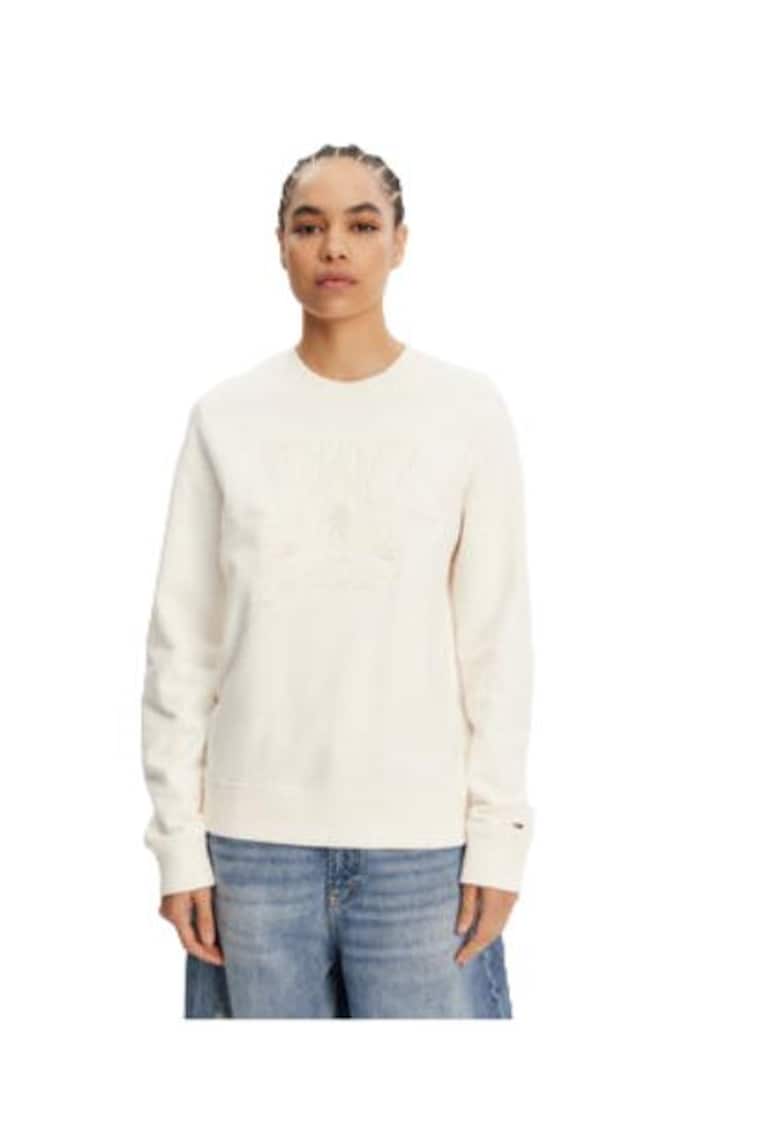 Bluza dama - bumbac - alb -