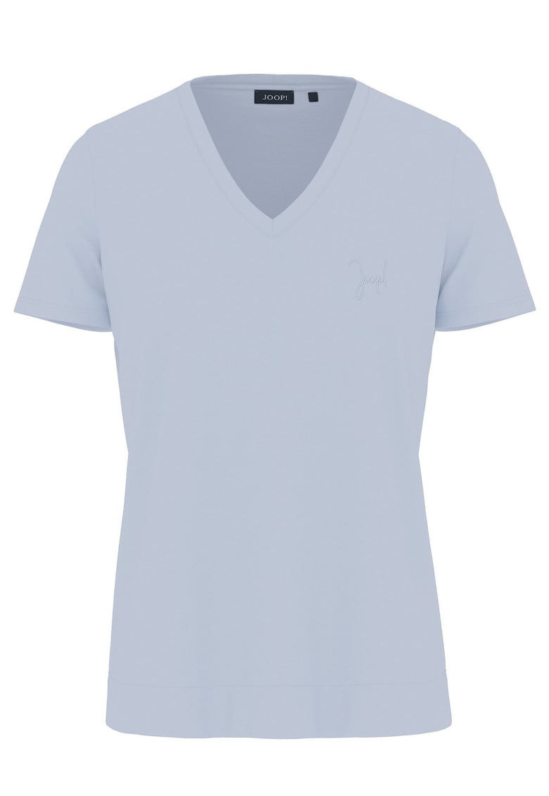 Tricou dama - Bumbac organic - Albastru deschis -