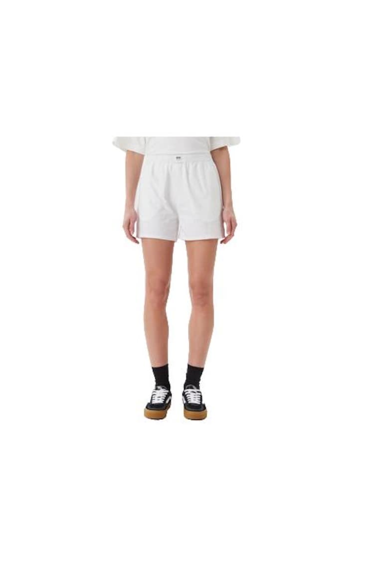 Pantaloni sport dama - alb - bumbac/viscoza