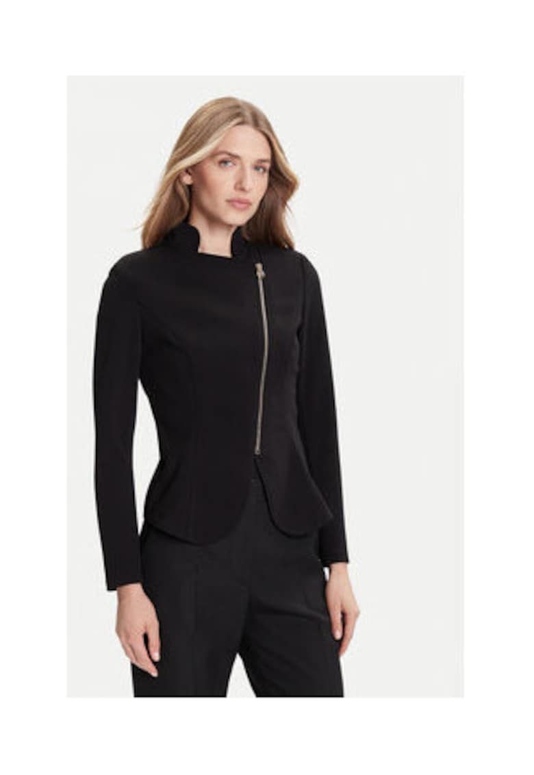 Sacou dama - negru - 96% poliester - 4% elastan