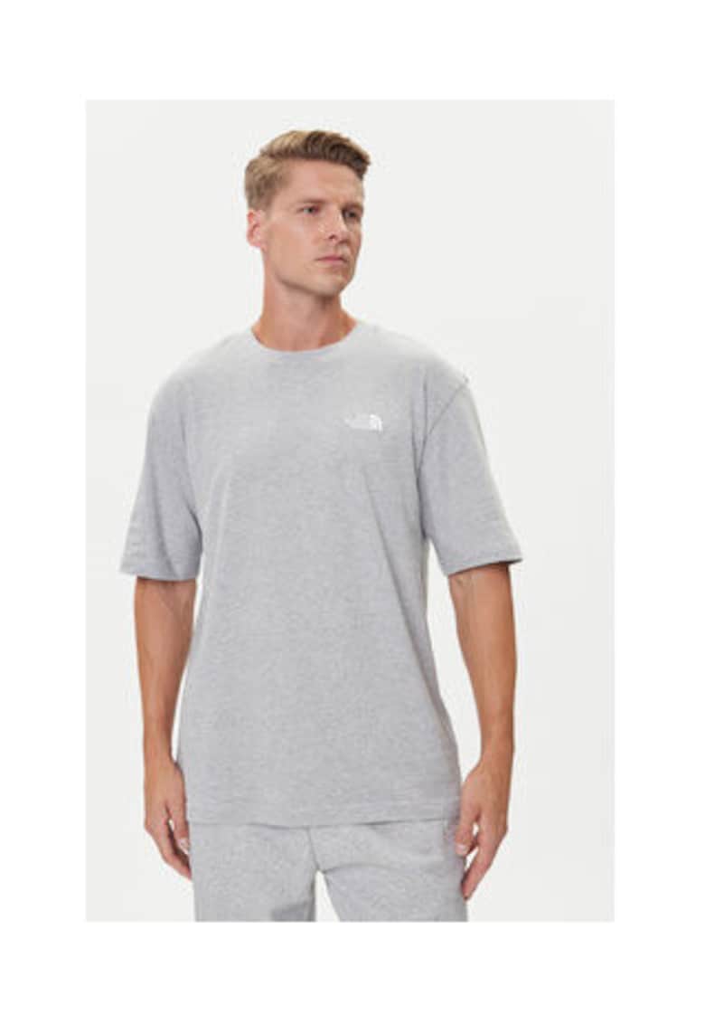 The North Face Tricou barbati - gri - 100% bumbac -