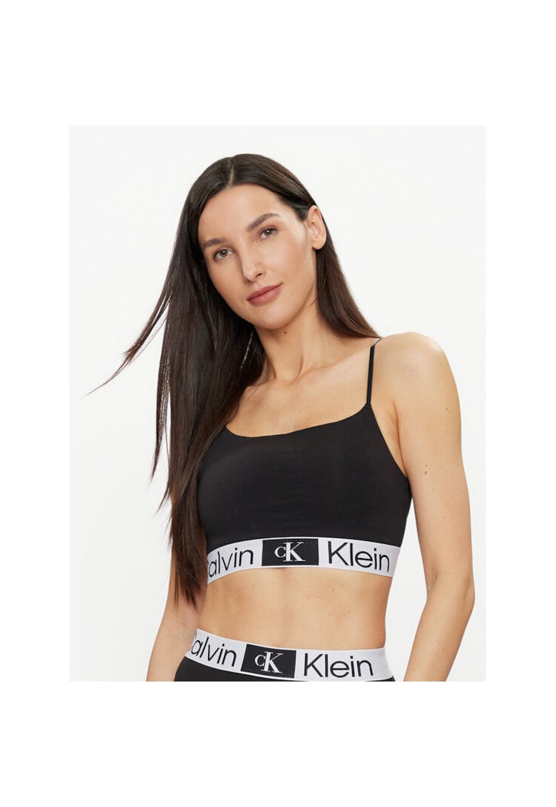 Bustiera dama - negru - bumbac/bumbac reciclat/elastan - Negru