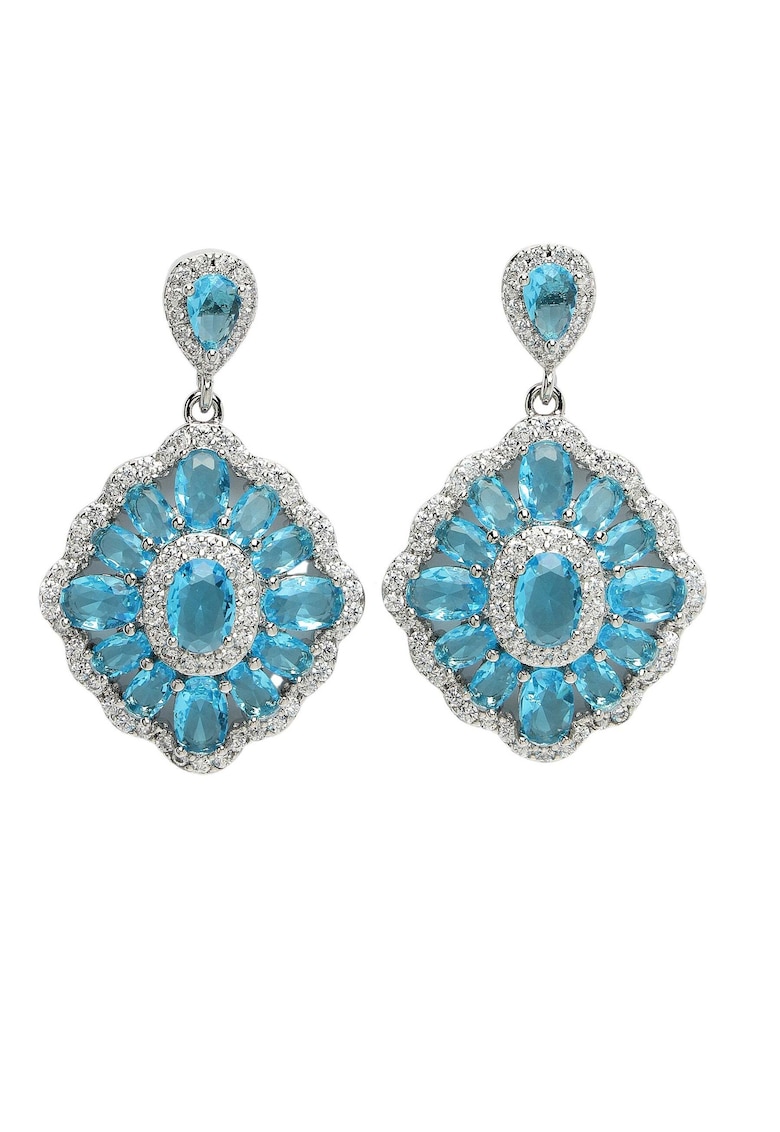 Cercei cu pietre zirconia