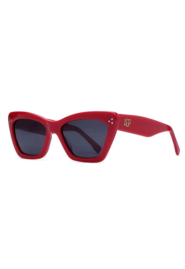 Ochelari de soare cat-eye polarizati cu rama groasa