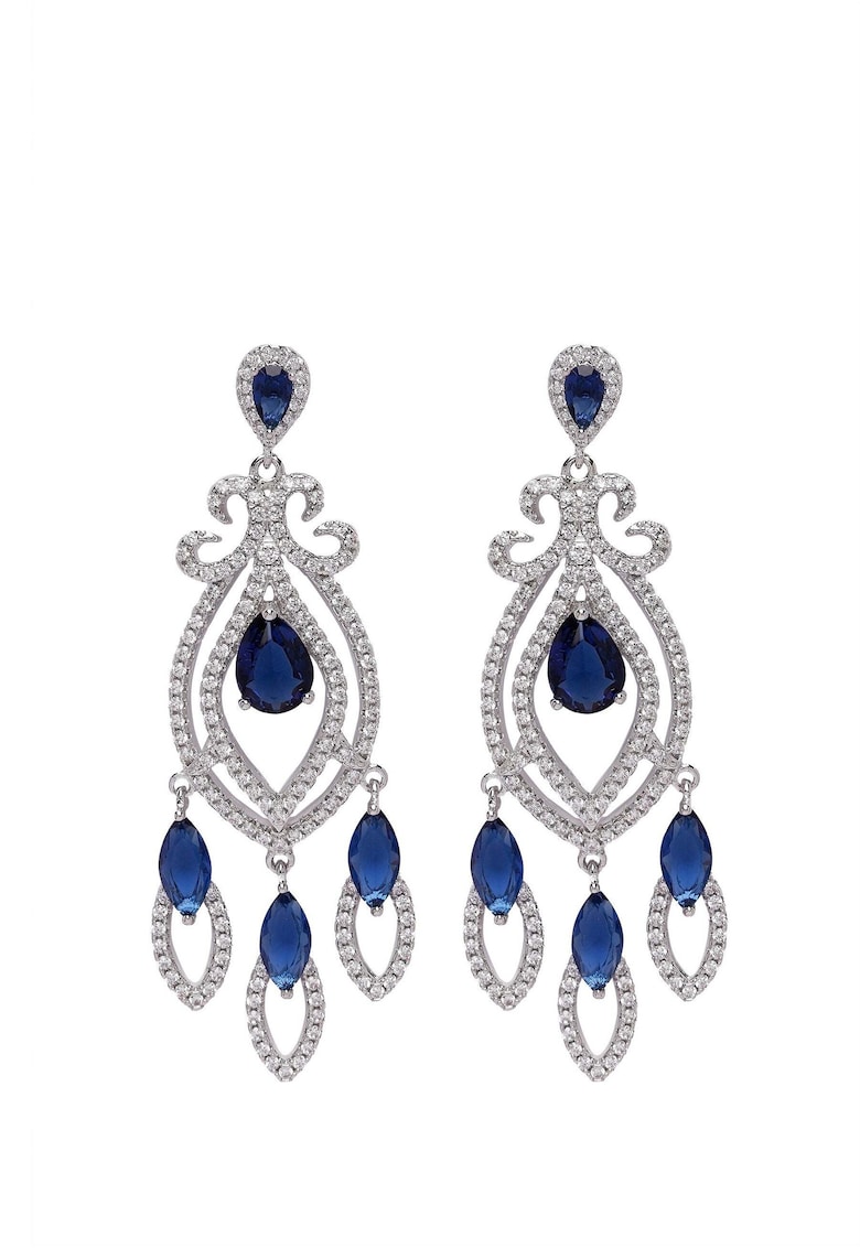 Cercei cu cristale si pietre zirconia