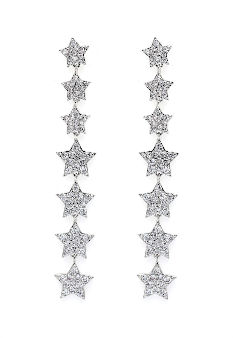 Cercei cu elemente in forma de stea
