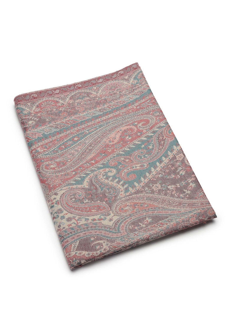 Esarfa din amestec de lana Jamawar - Multicolor