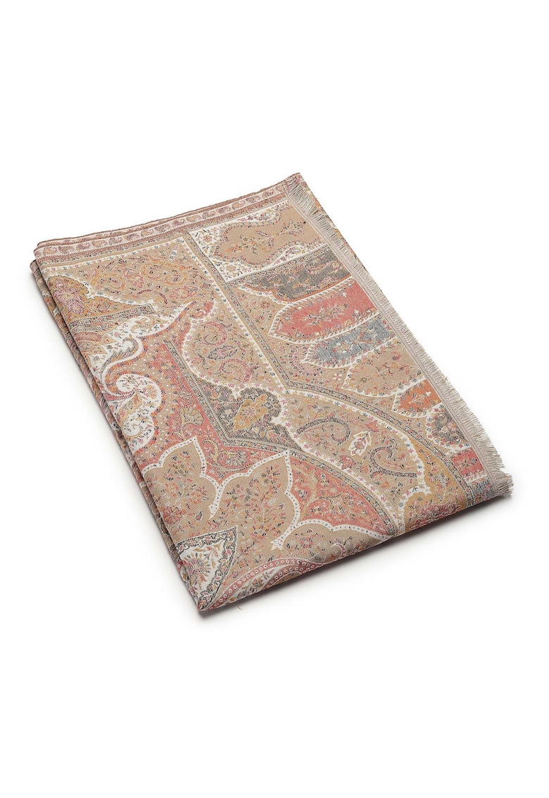 Esarfa cu model paisley Jamawar - Multicolor
