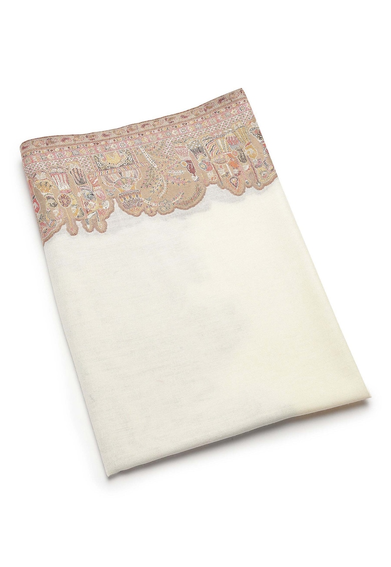 Esarfa cu motive orientale Jamawar - Multicolor