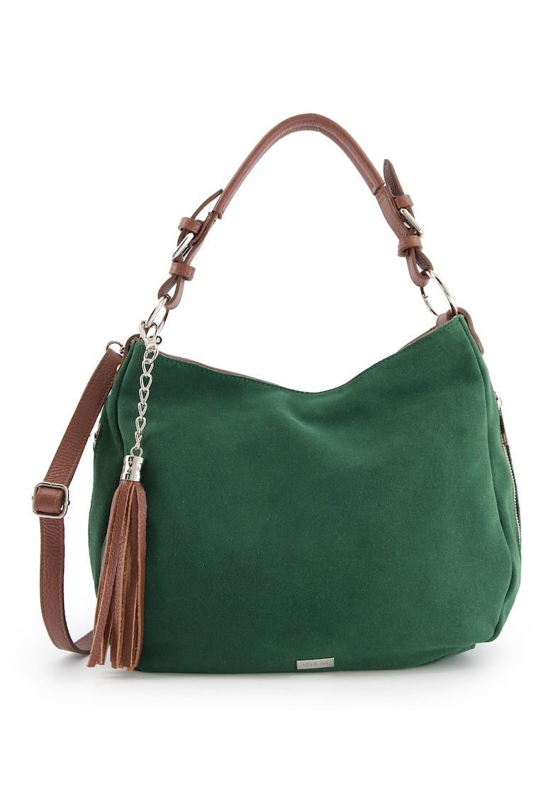 Geanta de umar din piele intoarsa