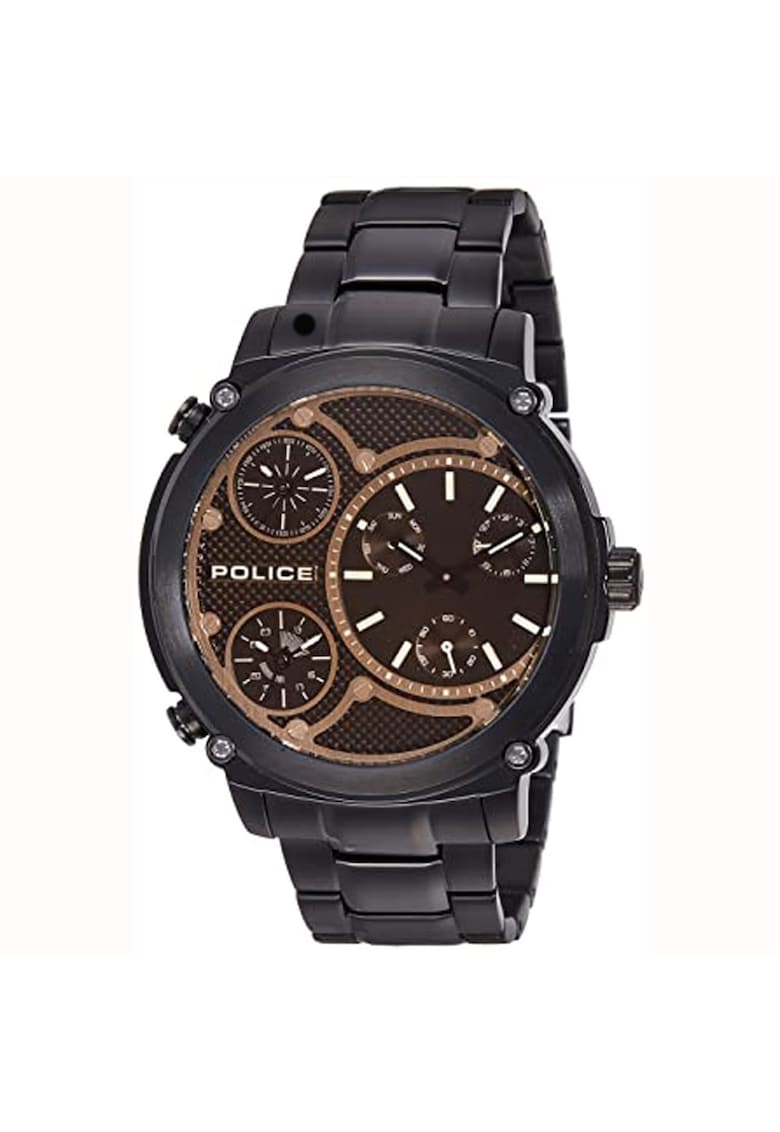 Ceas bărbați multifunctional inox 52mm - display analog - rezistent la apă