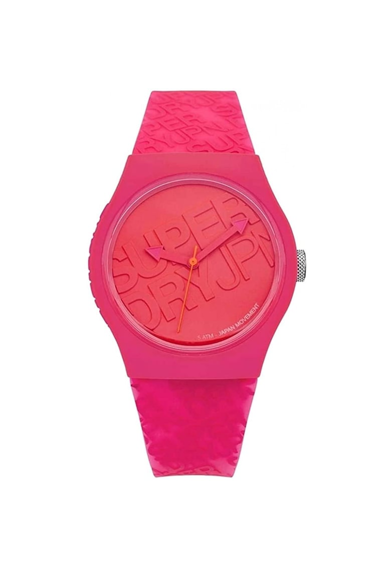 Superdry Ceas Dama - Urban SYL169P - 38mm - silicon - analog - rezistent la apa