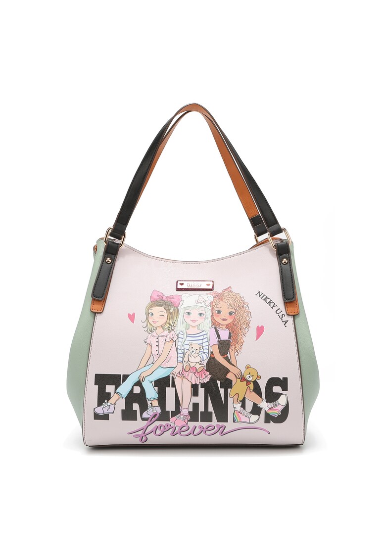 Geanta dama BEST FRIENDS NK12385 - Multicolor - Universal