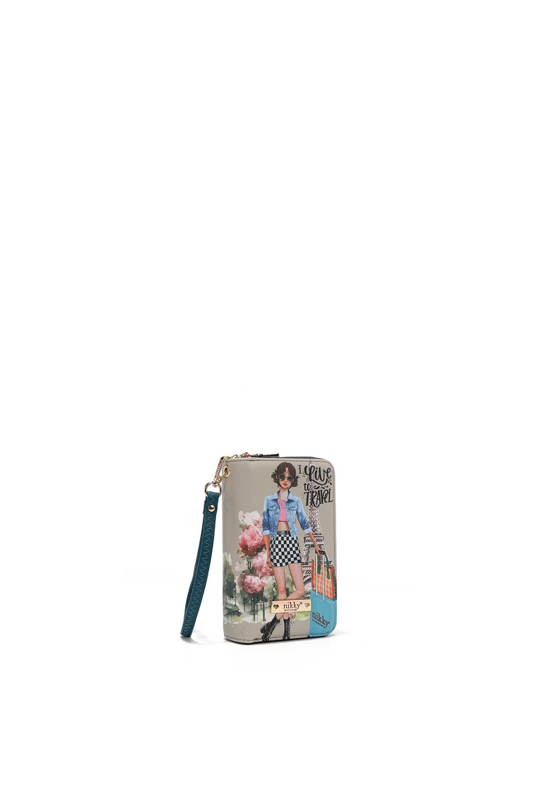 Portofel dama I live to Travel NK24003 - Multicolor - One Size