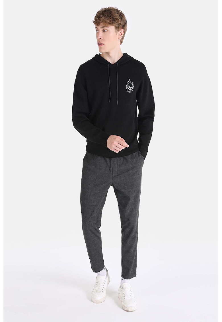 Hanorac regular fit cu design grafic