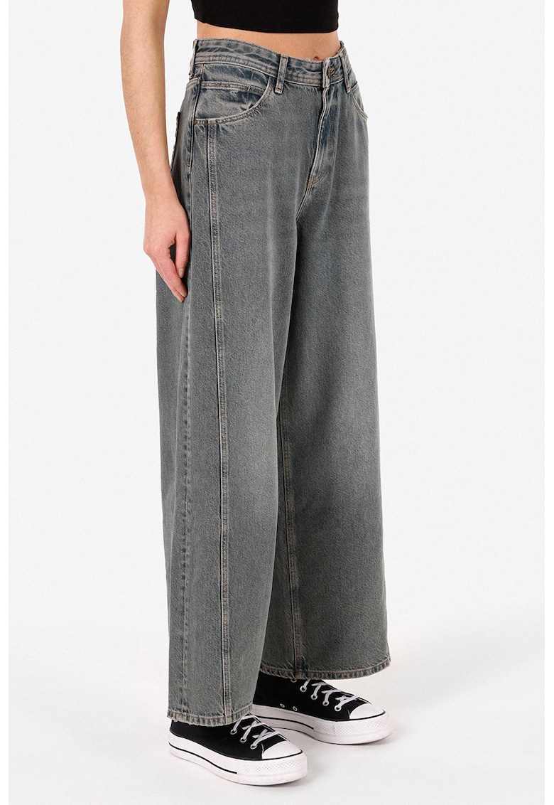 Blugi din amestec de lyocell cu croiala dreapta Blugi din amestec de lyocell cu croiala dreapta