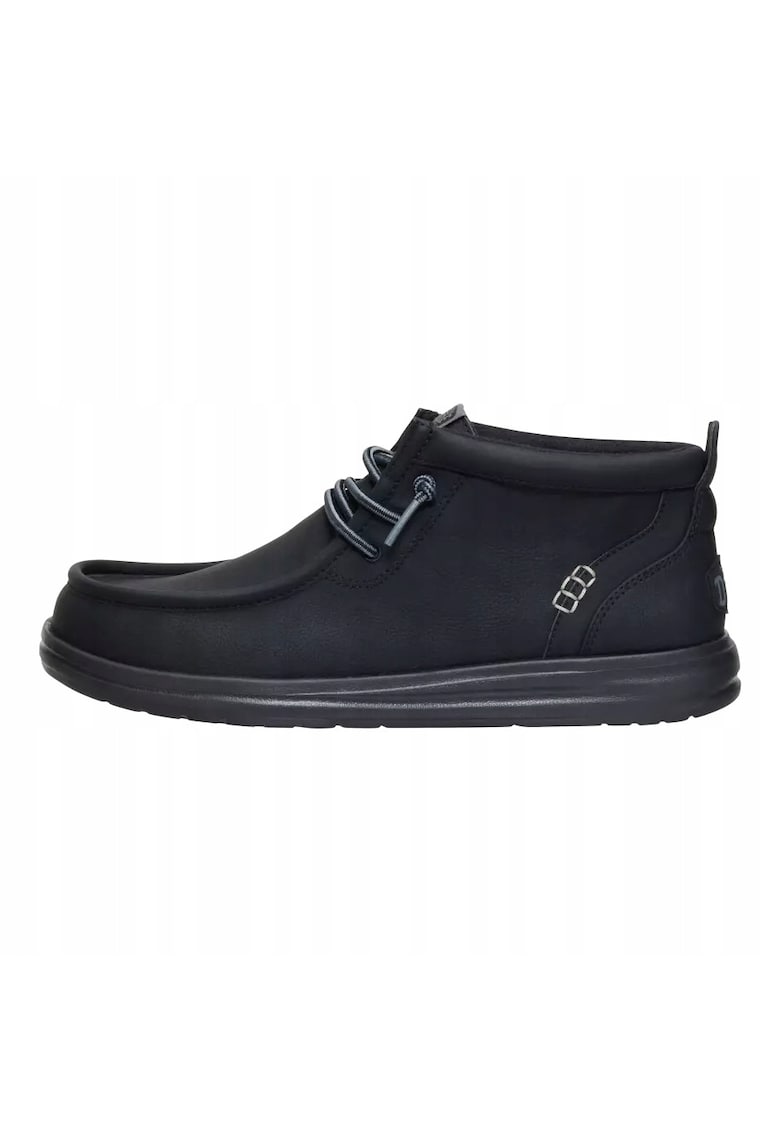 Mocasini Barbati Piele Ecologica - Spuma EVA - Wally Grip Classic - Negru - Negru