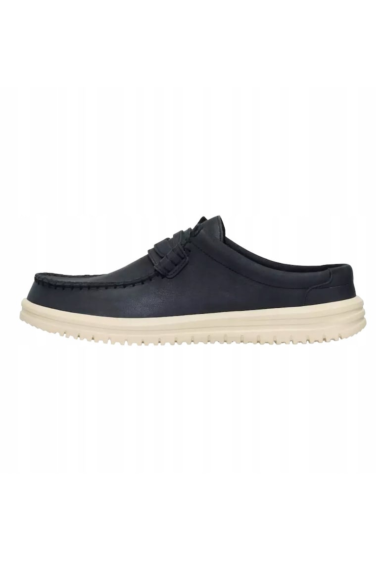 Mocasini Barbati Piele Naturala - Spuma EVA - Wally NXT Mule - Albastru - Albastru
