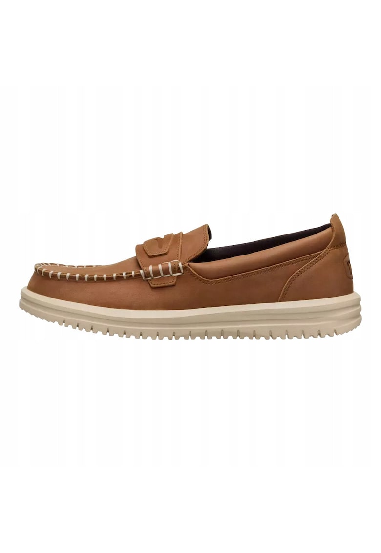 Mocasini Barbati Piele Naturala - Spuma EVA - Wally NXT Loafer Leather - Maro - Maro