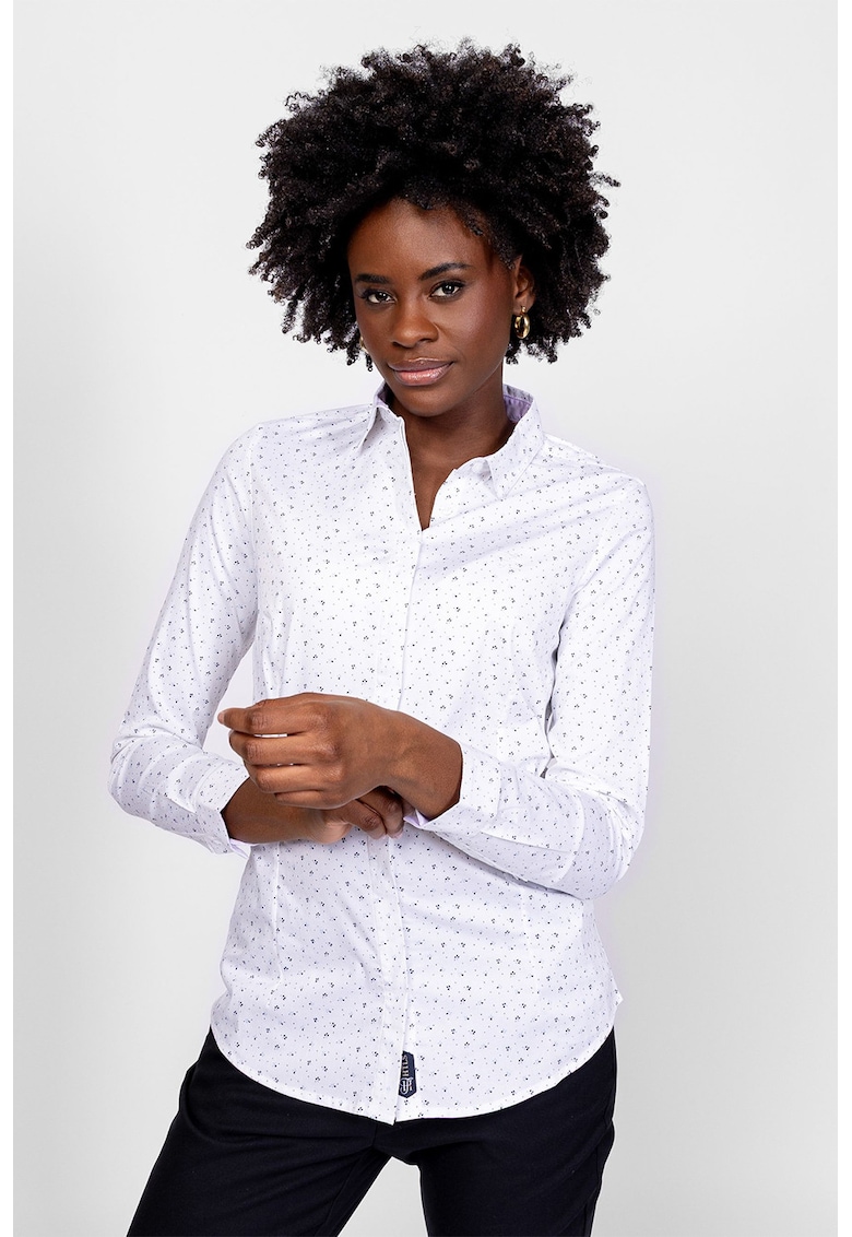 Camasa cu maneci lungi si guler clasic Romin