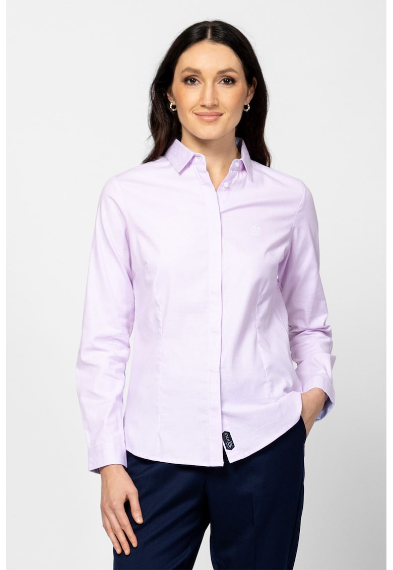 Camasa cu maneci lungi si guler clasic Romin