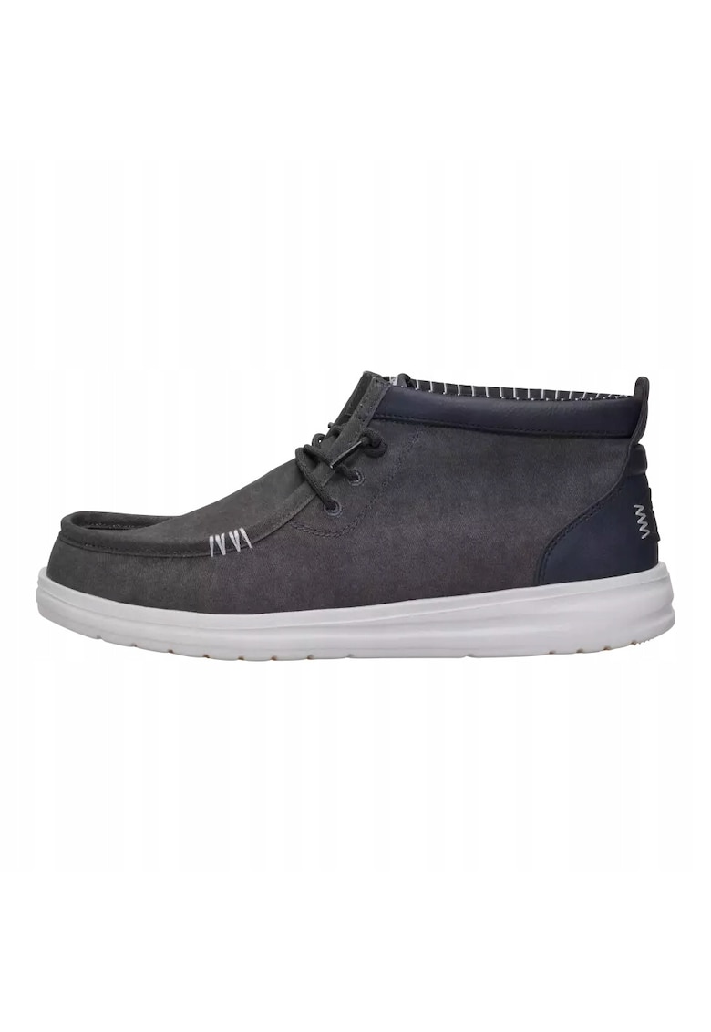 Mocasini Barbati Spuma EVA - Wally Mid Grip Vin - Negru - Negru