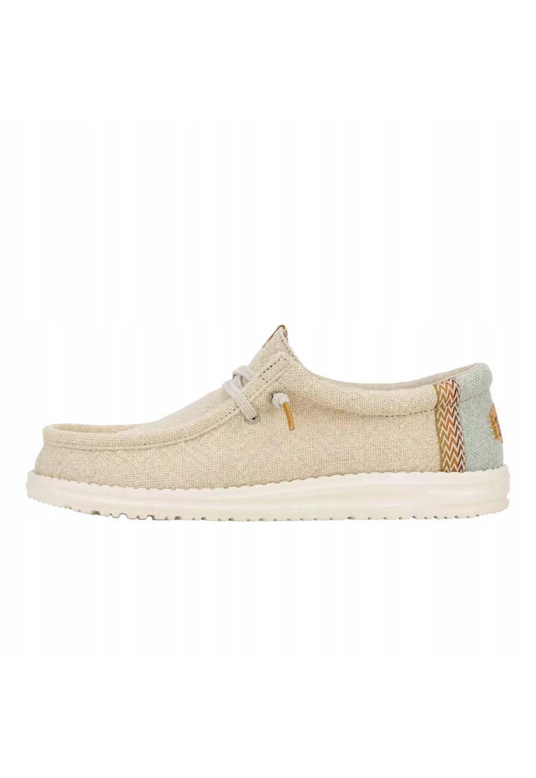Męskie Wsuwane Mokasyny Buty Półbuty Wally Jute - Bej - Bej