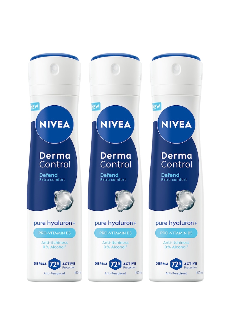 Deodorant spray Derma Control Defend - protectie antiperspiranta 72 de ore