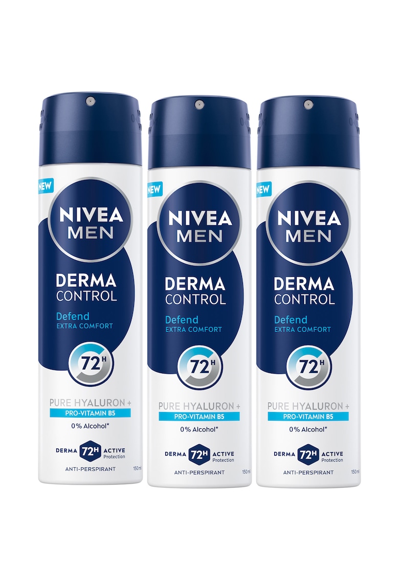 Deodorant spray MEN Derma Control Defend - protectie Deodoranta 72 de ore