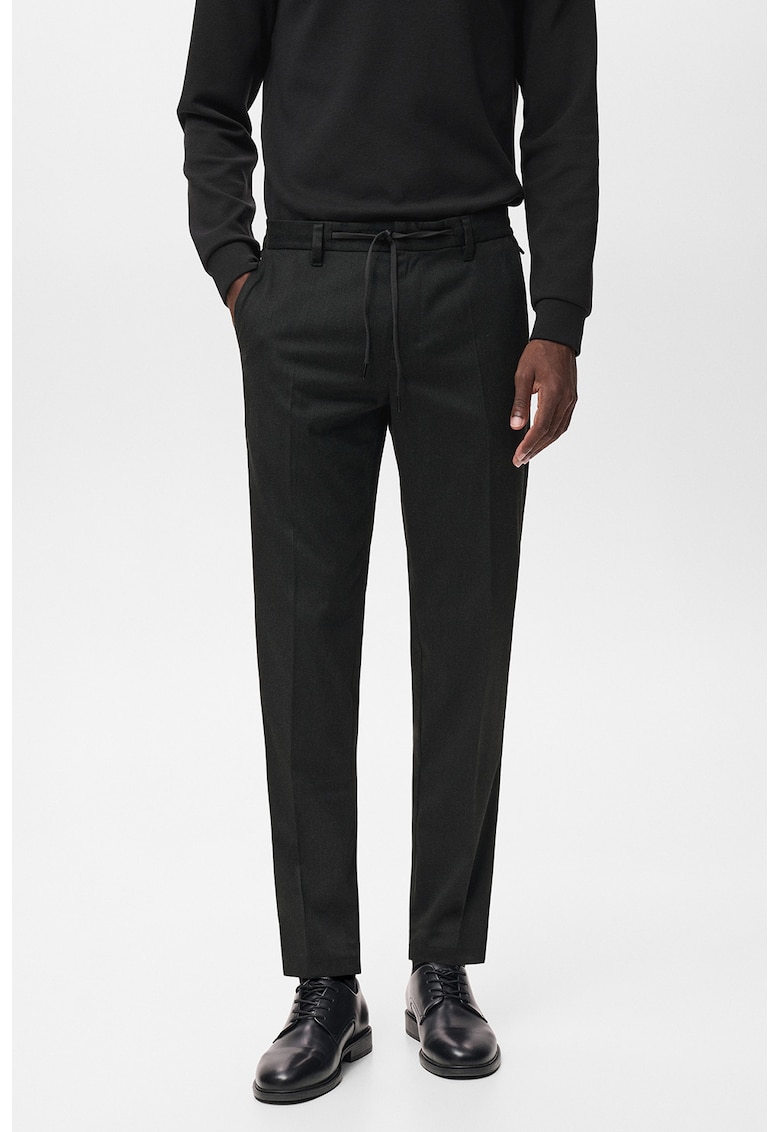 Pantaloni chino cu pensa