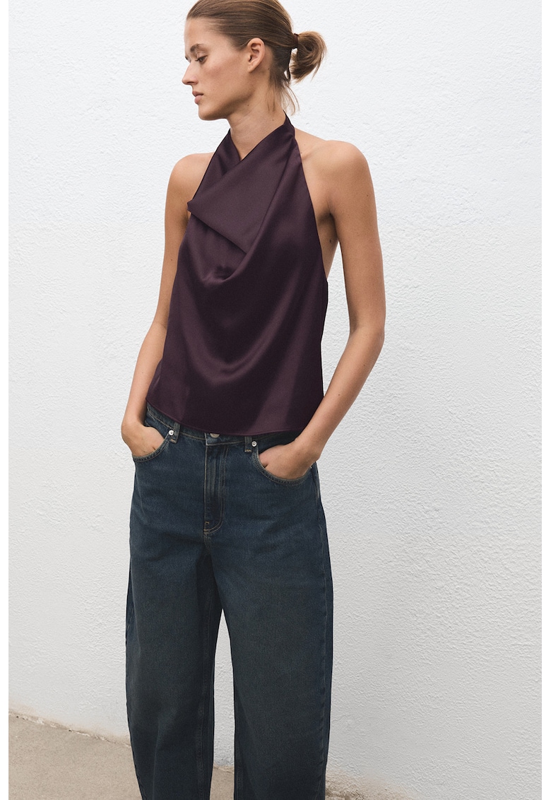 Bluza lejera din satin