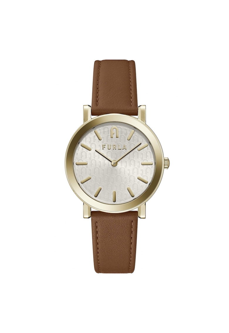 Ceas dama -  38mm - inox - curea piele naturala - quartz