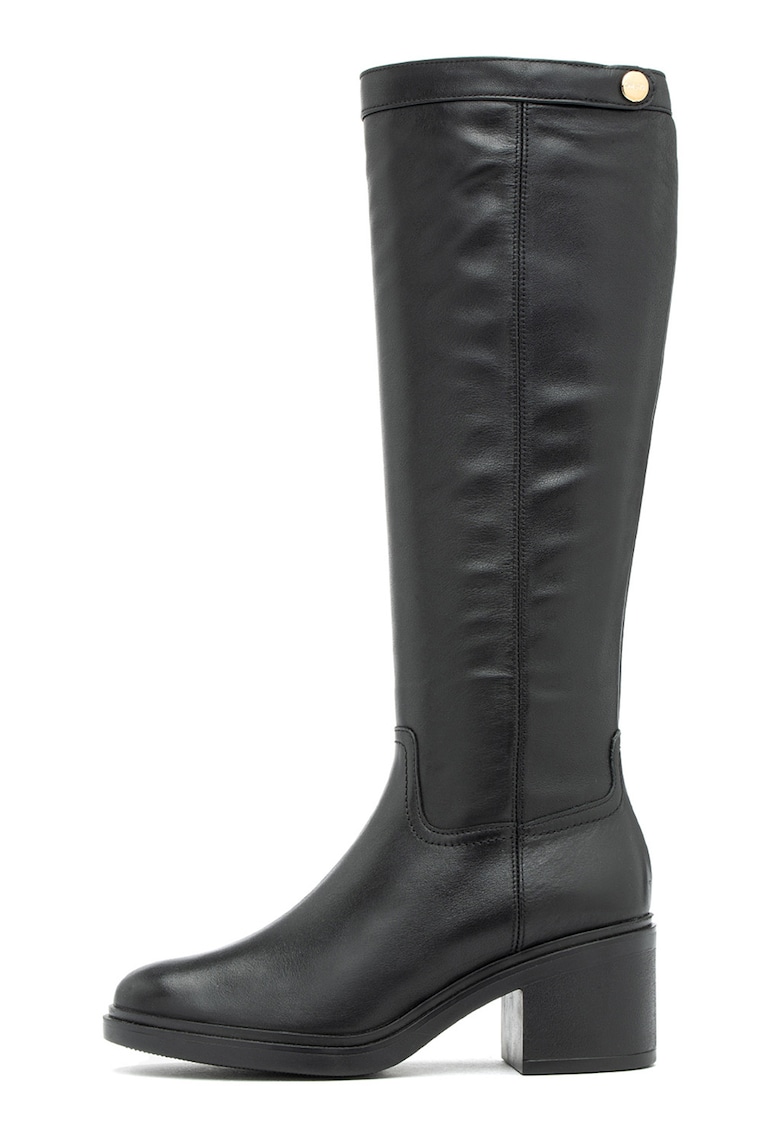 Cizme inalte pana la genunchi din piele Maggie