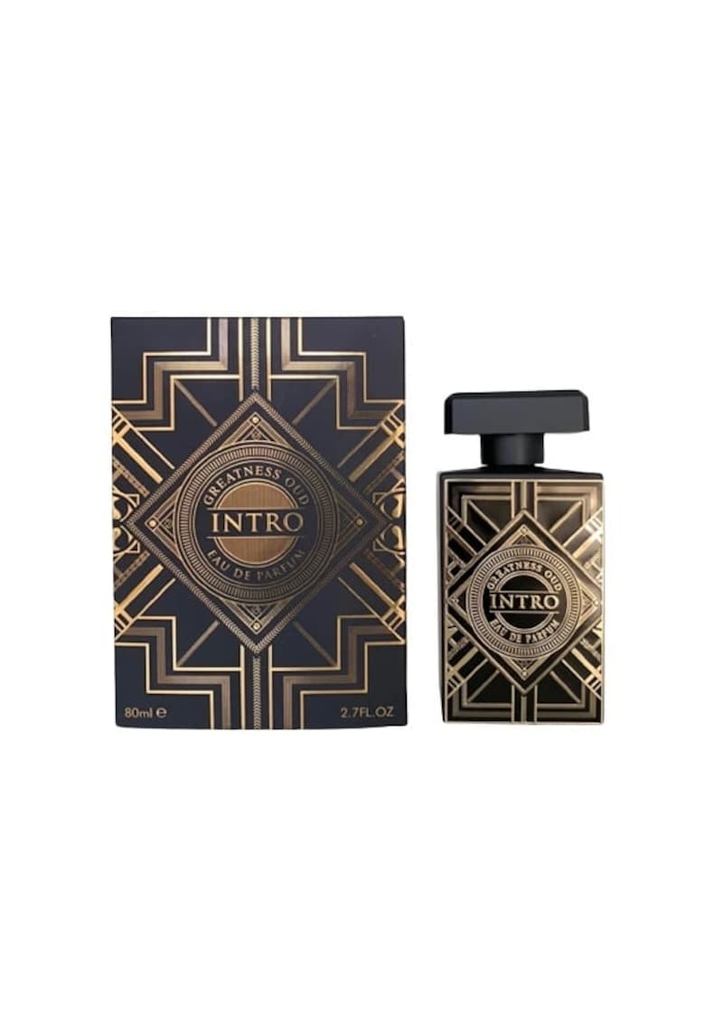 Apa de Parfum Intro Greatness Oud - Unisex - 80 ml