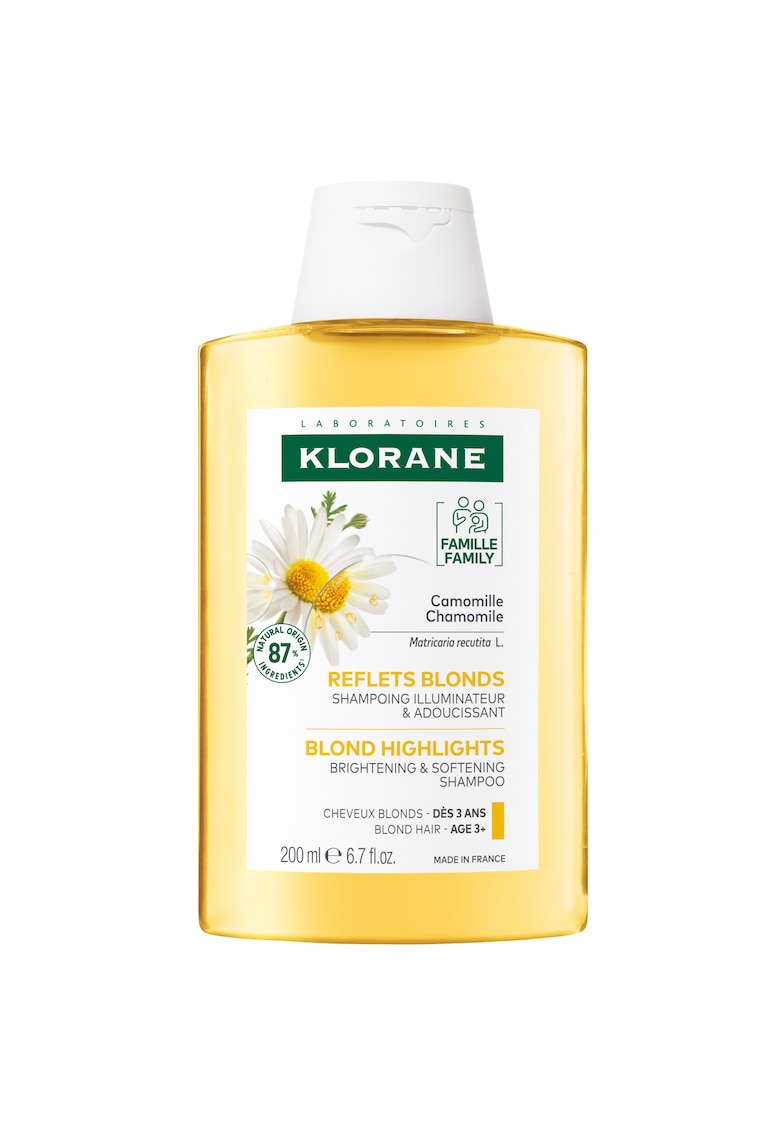 Sampon cu extract de musetel BIO pentru par deschis 200 ml