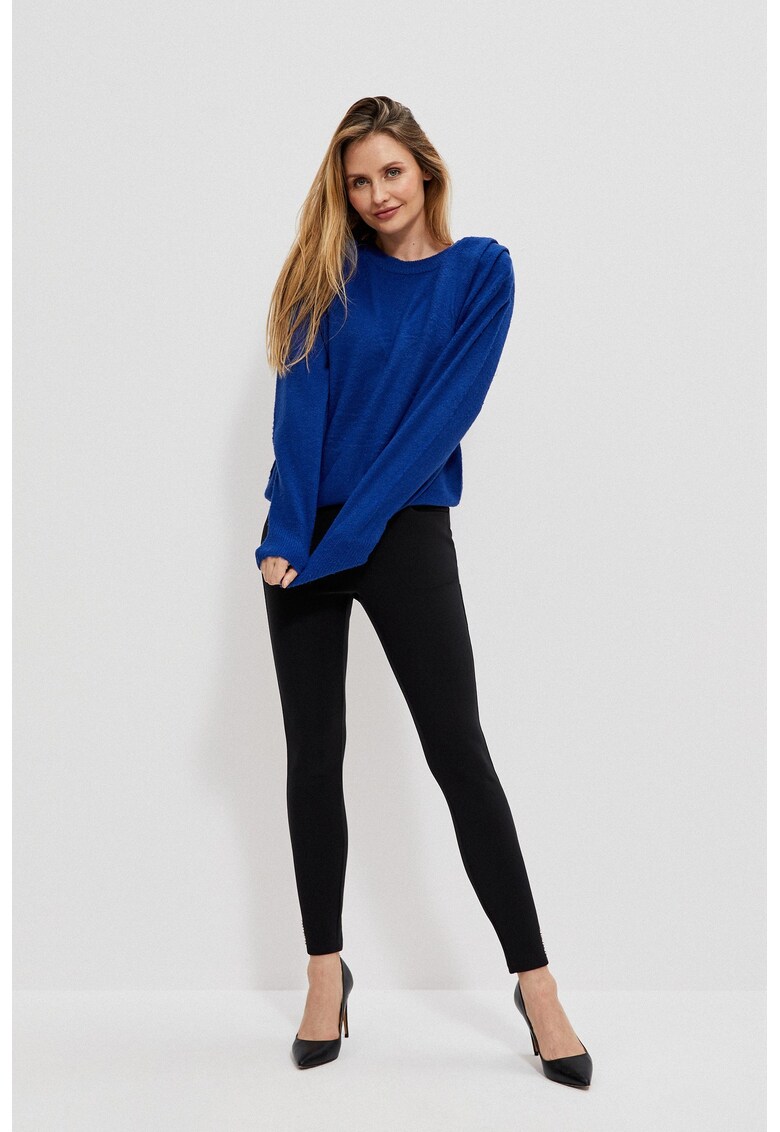 Pulover casual Z-SW-3917 - Albastru