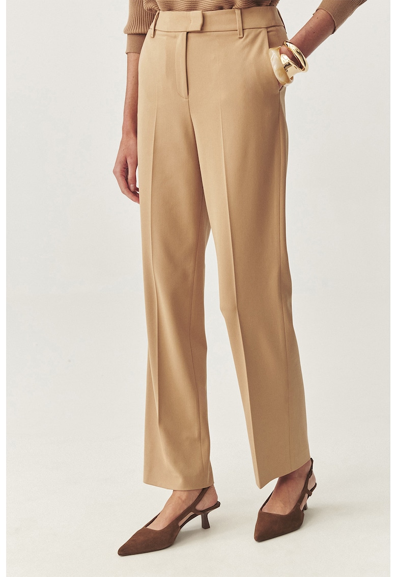 Pantaloni regular-fit cu buzunare laterale